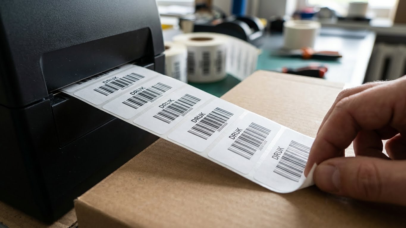 Jak tanio wydrukować etykiety z kodami? Przewodnik po drukarkach i papierze